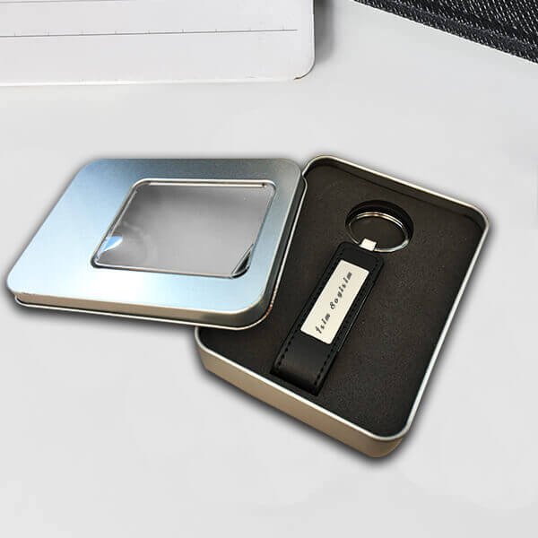 İsme Özel Metal Deri Usb Flash Bellek | 32 Gb